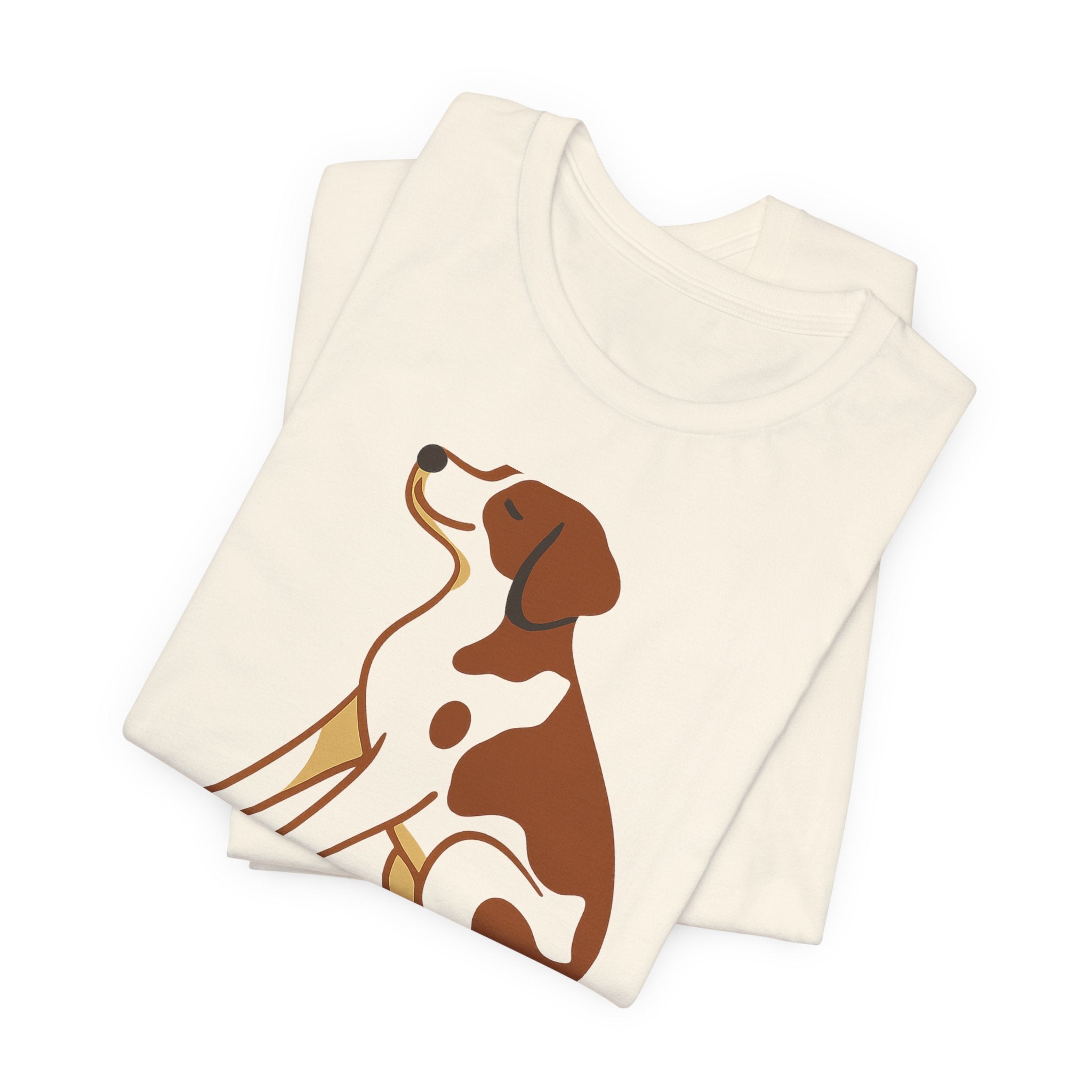 Brittany Spaniel Full-Body Hugs Tee