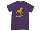 Cute French Bulldog Graphic Tee with Funny Slogan