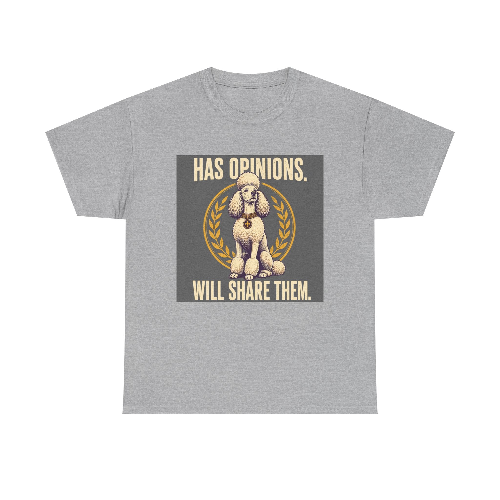 Elegant Opinions Poodle T-Shirt