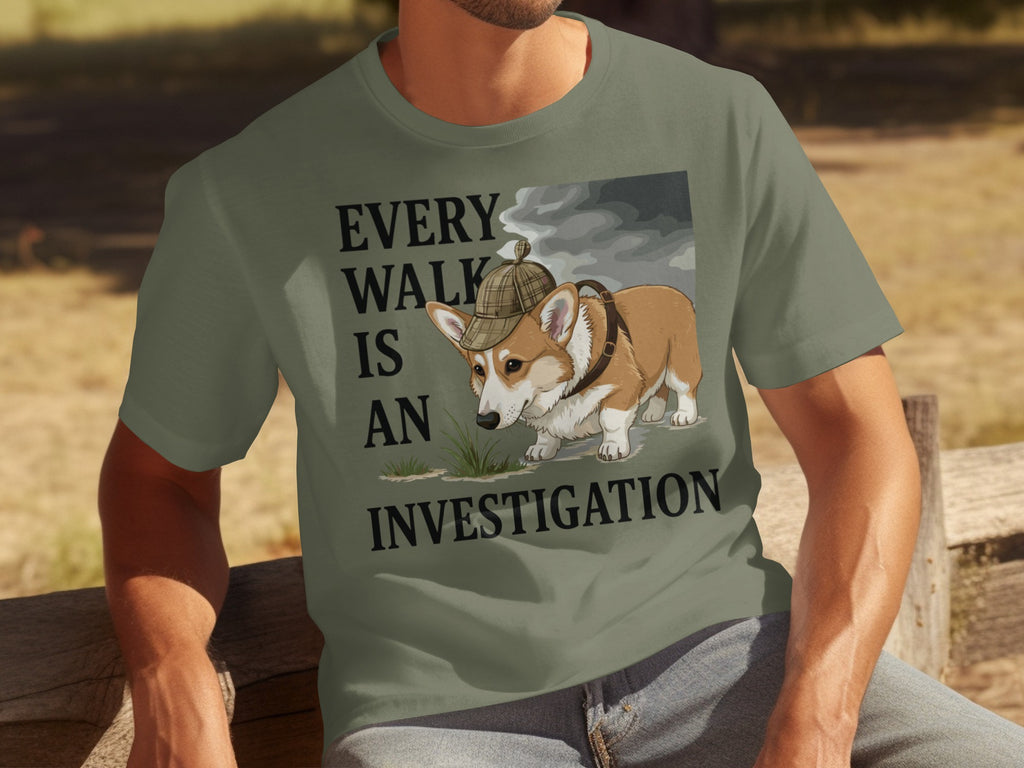 Every Walk is An Investigation Graphic T-shirt
