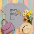 Spinone Italiano Not for the House Proud Tee in Athletic Heather