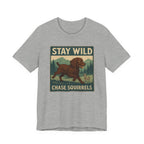 Boykin Spaniel Stay Wild Chase Squirrels Tee