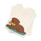 Chocolate Lab Squeaky Toy Non-Negotiable Tee