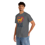 Golden Retriever "My heart belongs to my golden" t-shirt
