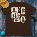 Charming Poodle Life T-Shirt in Dark Chocolate