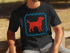 Graphic T-shirt with Bold Dog Print Design