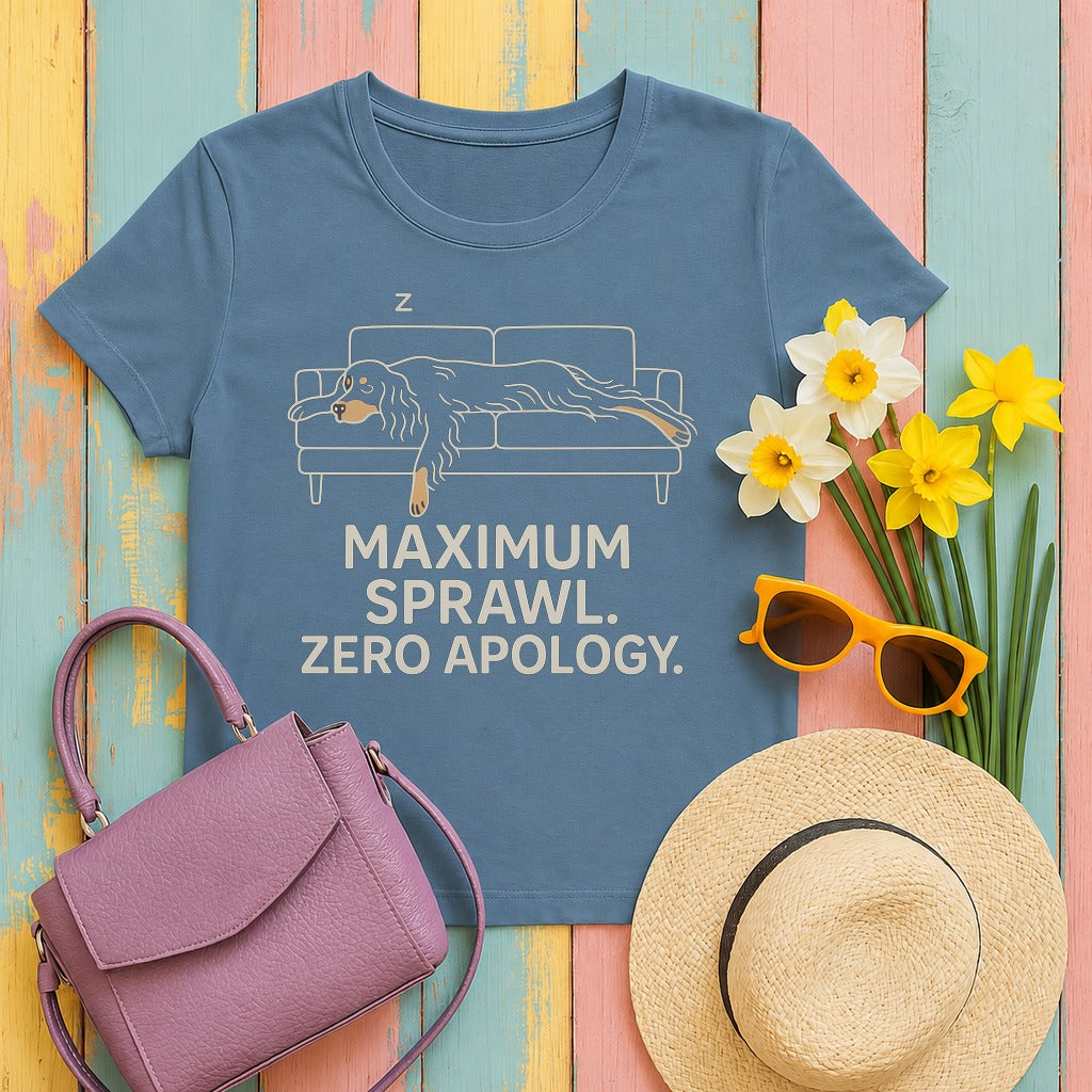 gordon setter maximum-sprawl tee flat lay hero