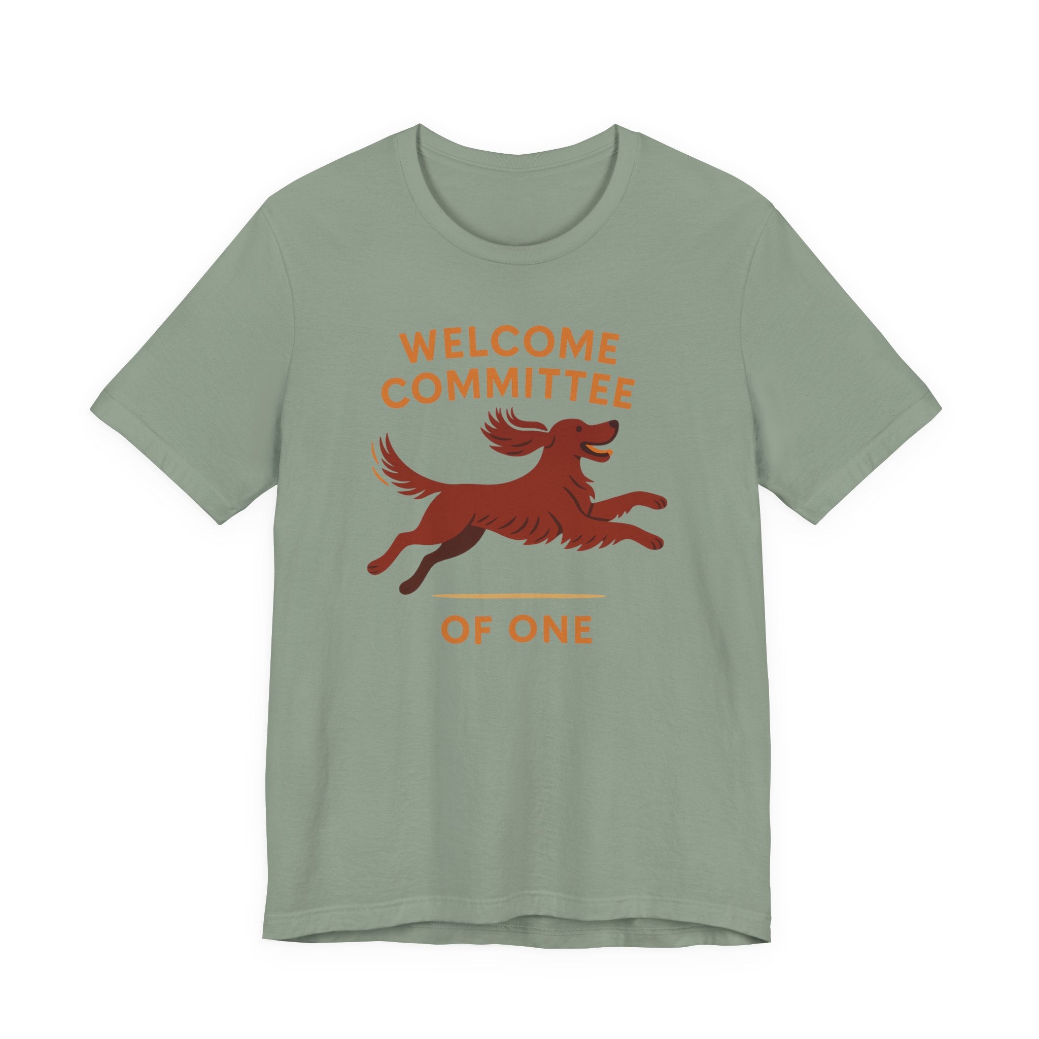 Irish Setter Welcome Committee of One Tee