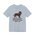 Field Spaniel Independent Tee