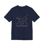 Doberman Slow Down Enjoy Walks Tee