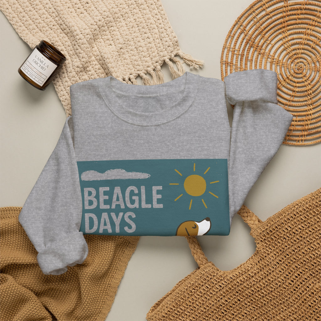 Beagle Days Retro Sunshine Sweatshirt