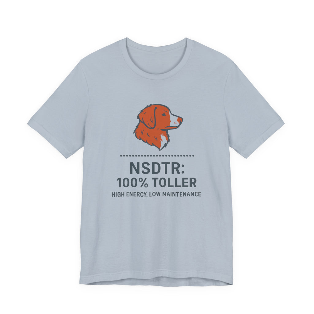 Nova Scotia Duck Tolling Retriever NSDTR Spec Label Tee