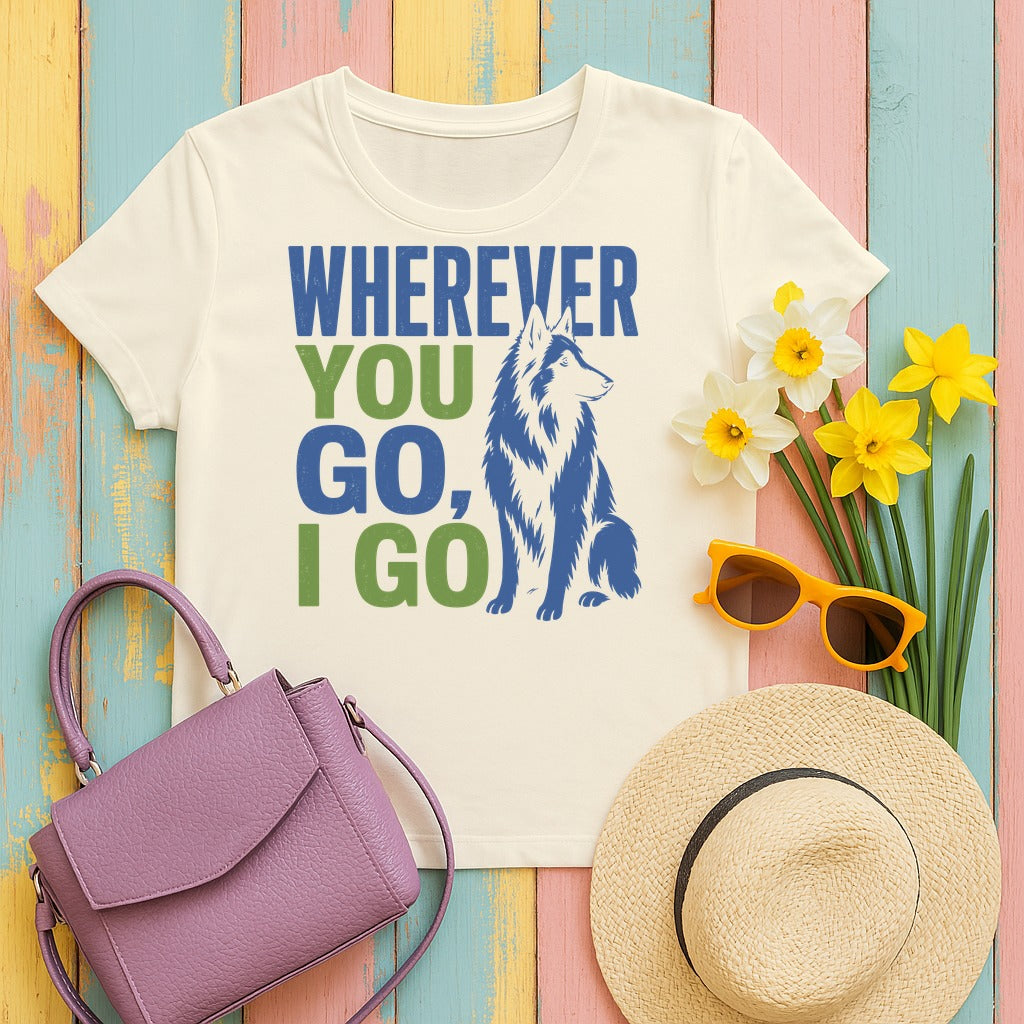 Wherever You Go Tervuren T-Shirt in Natural