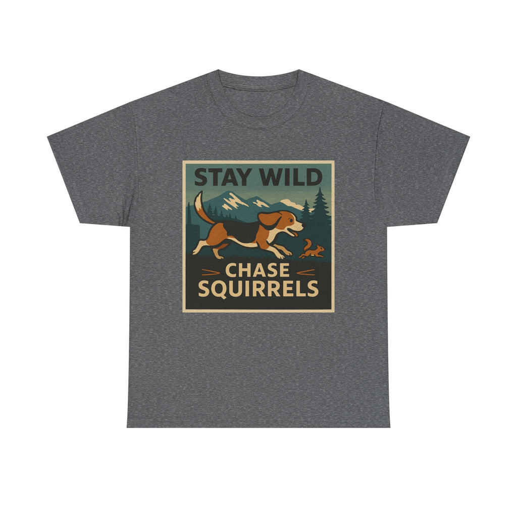 Stay Wild Running Beagle t-shirt, view 5