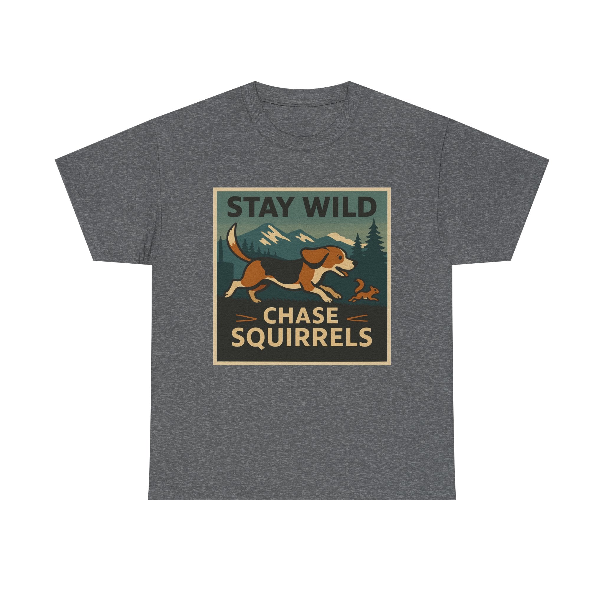 Stay Wild Running Beagle t-shirt, view 5