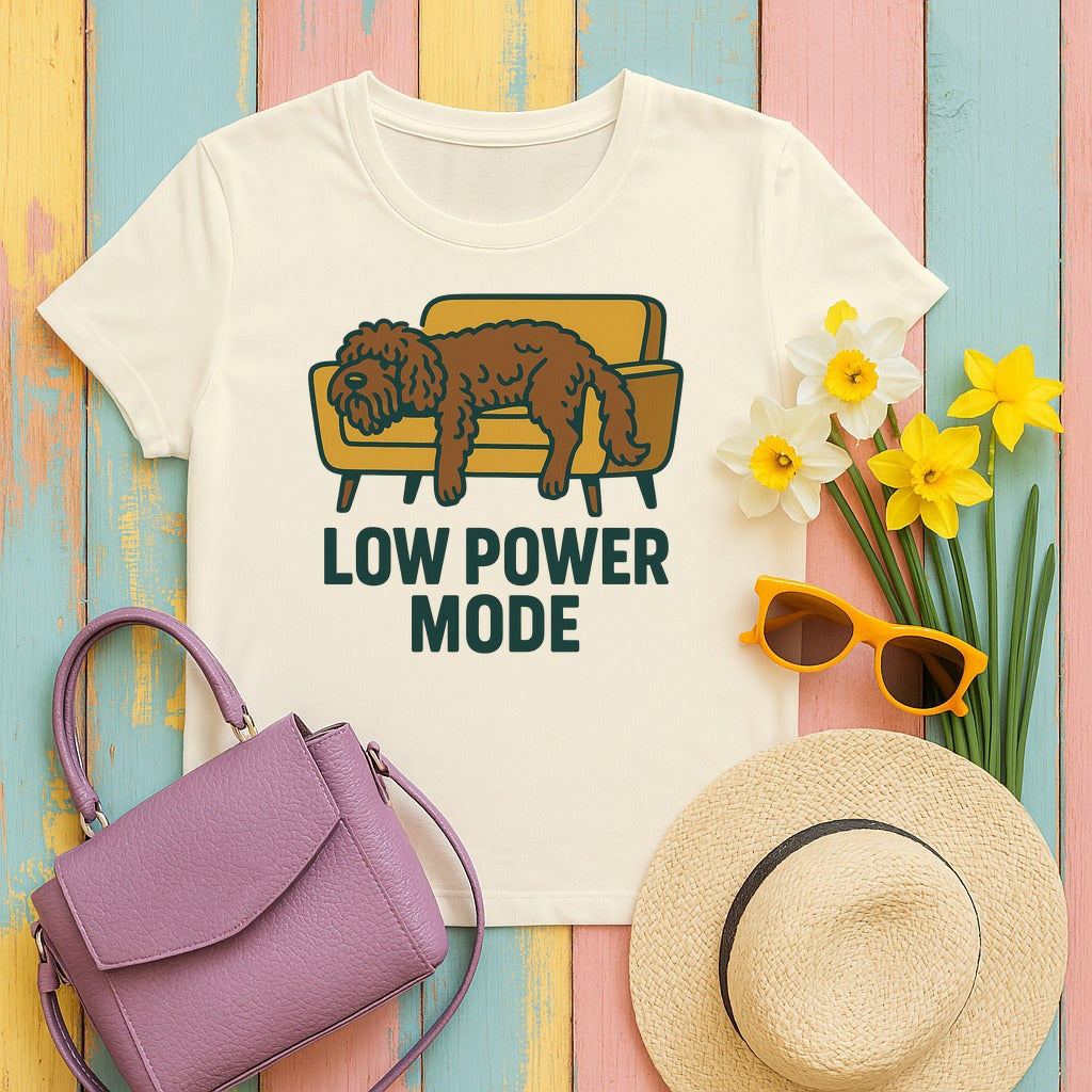 Barbet Low Power Mode Tee in Natural