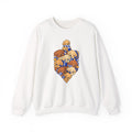 Golden Retriever Hanukkah Dreidel sweatshirt in White