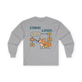 Corgi Logic Long Sleeve Tee in Sport Grey