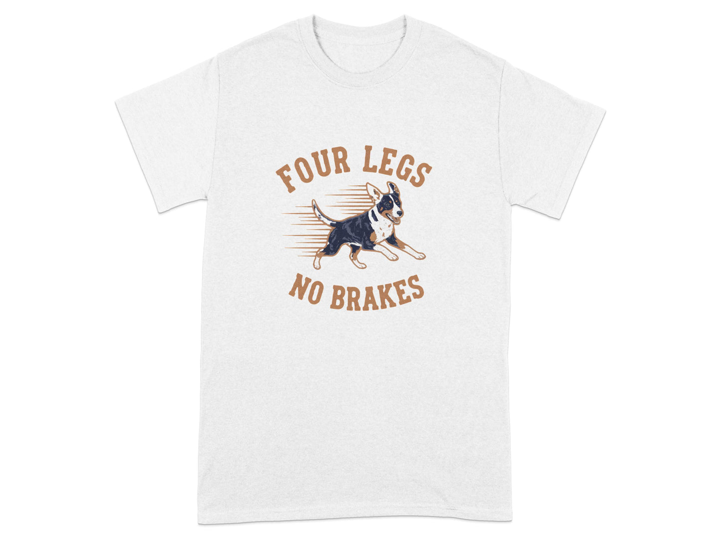 Four Legs No Brakes Graphic Tee Shirt product type