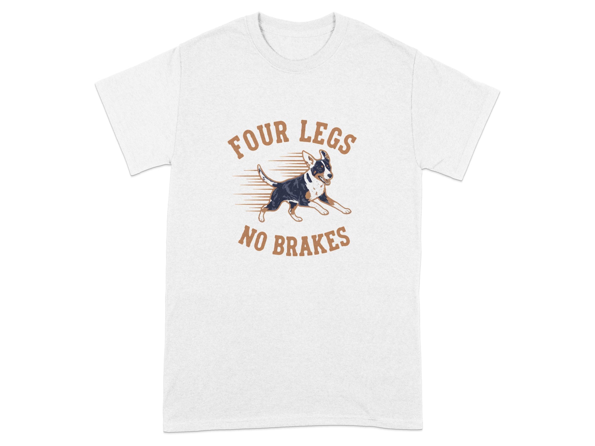 Four Legs No Brakes Graphic Tee Shirt product type