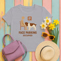Springer Face Parking Tee in Athletic Heather