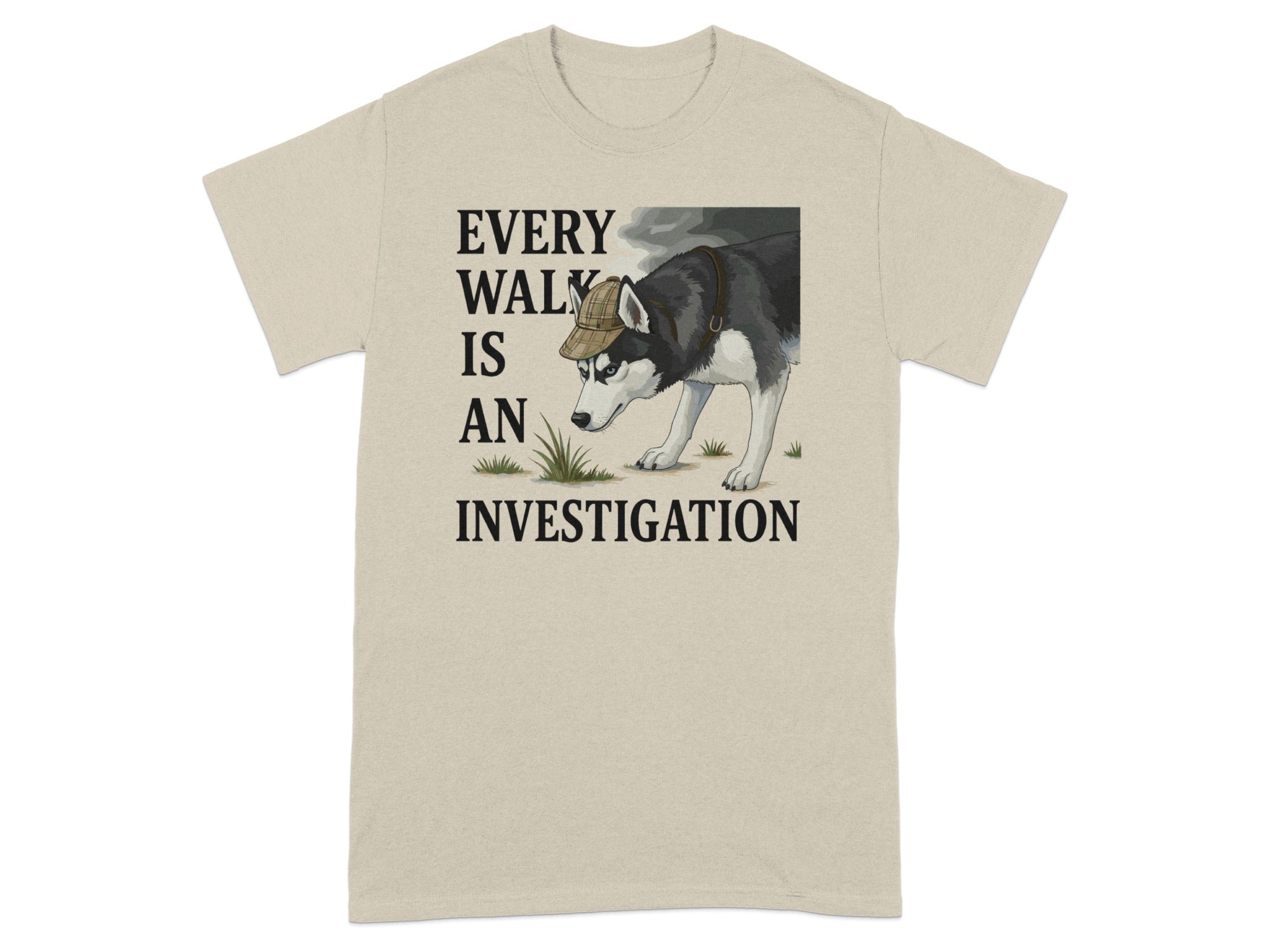 Every Walk is an Investigation T-shirt