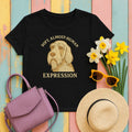 Spinone Italiano Soft Almost-Human Expression Tee in Black