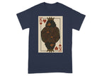 King of Hearts playing card featuring a dog with crown.