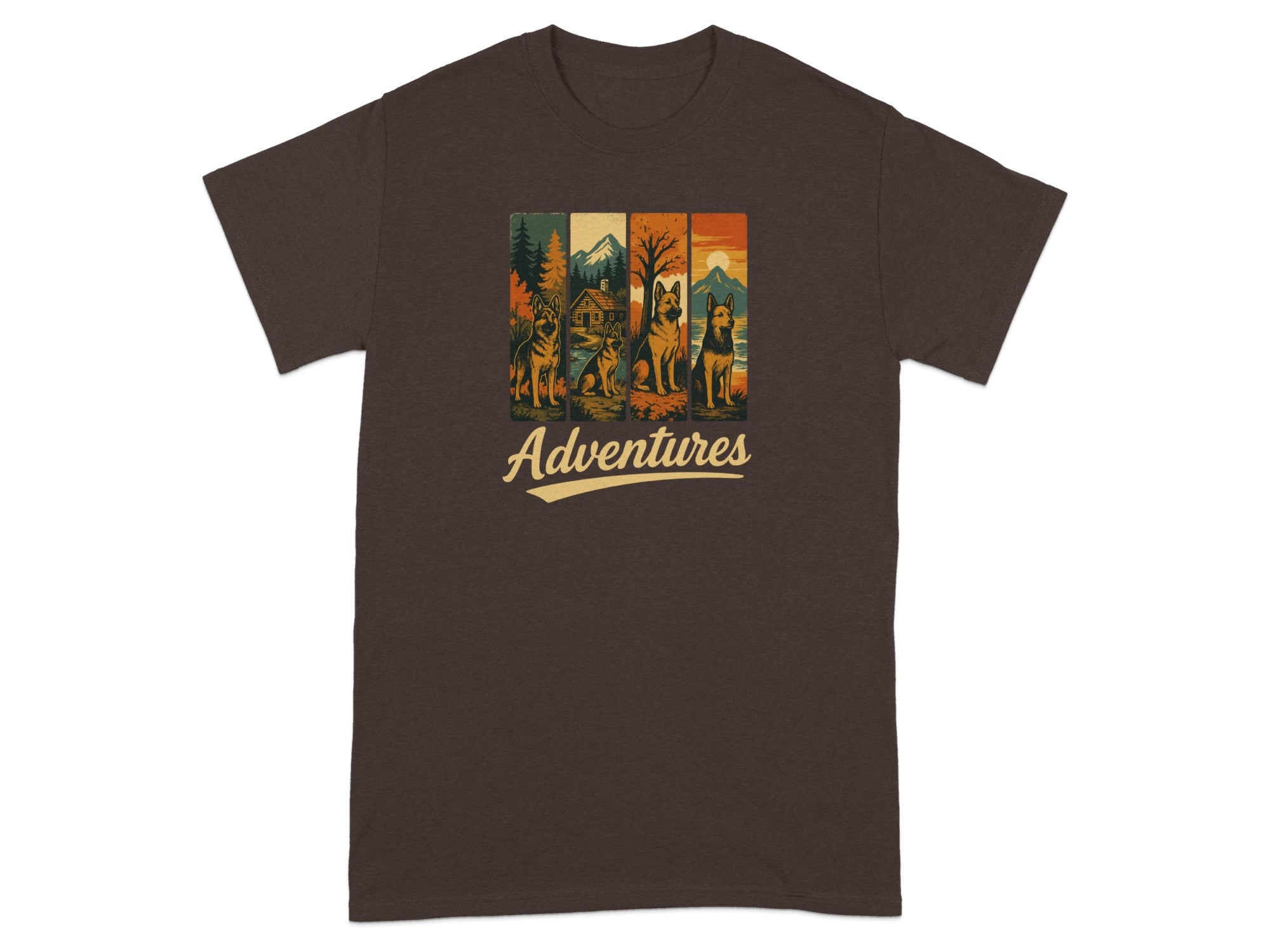 Adventure Graphic Tee Vintage Style Shirt
