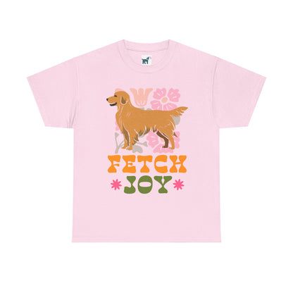 Fetch Joy Golden Retriever T Shirt