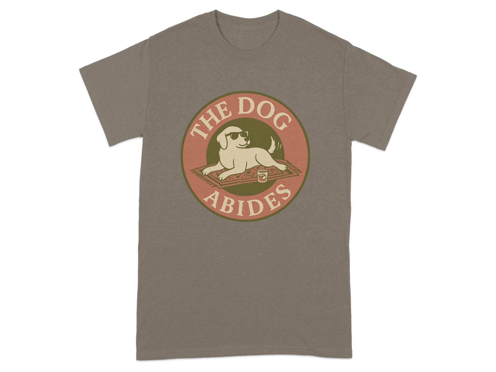 The Dog Abides Graphic T-Shirt Fun Casual Wear product