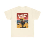 Endless Fetch Graphic with Labrador Beach T-Shirt