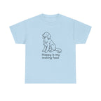 Happy Is My Resting Face - Funny Gordon Setter Tee