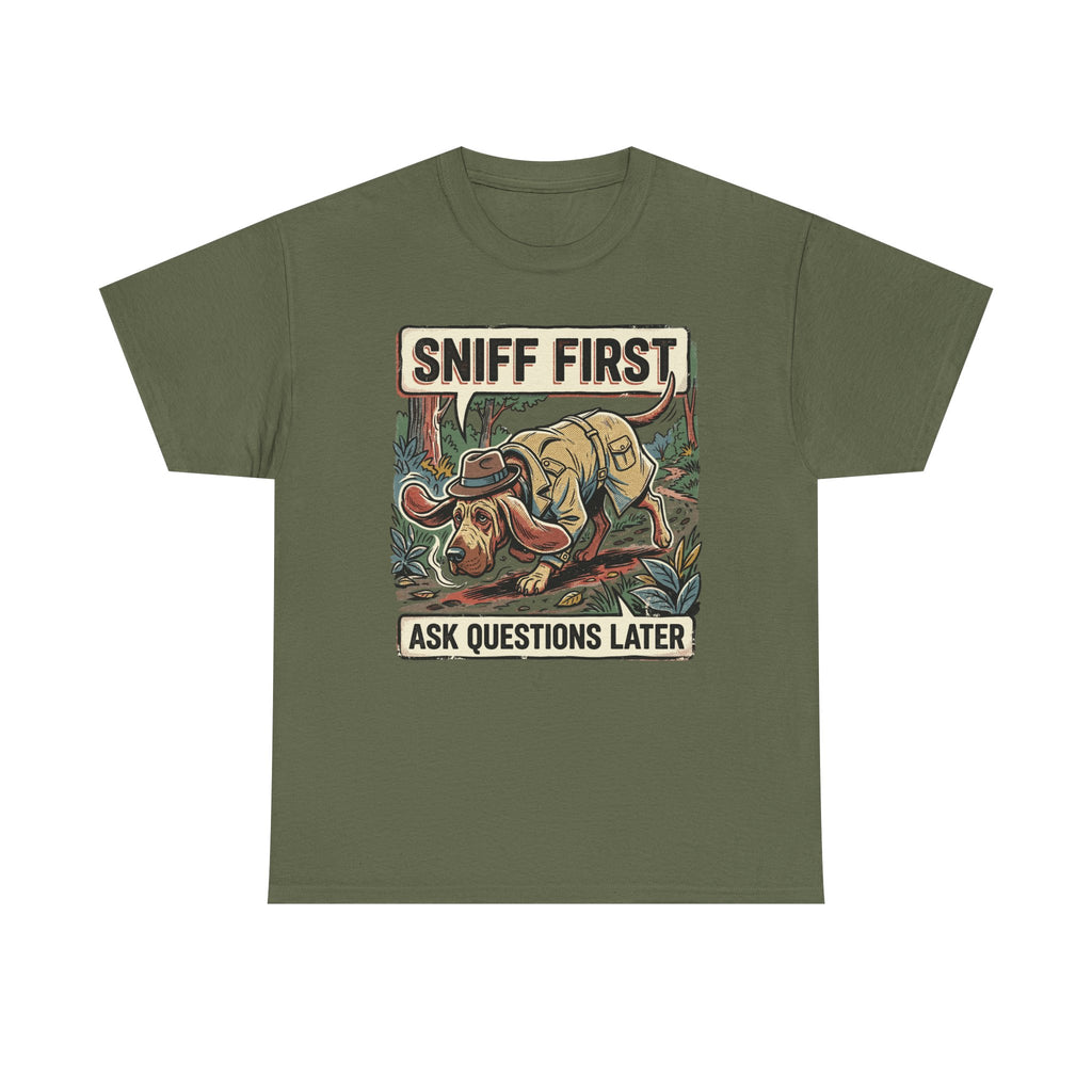 Mystery Hound Sniff First Graphic T-shirt