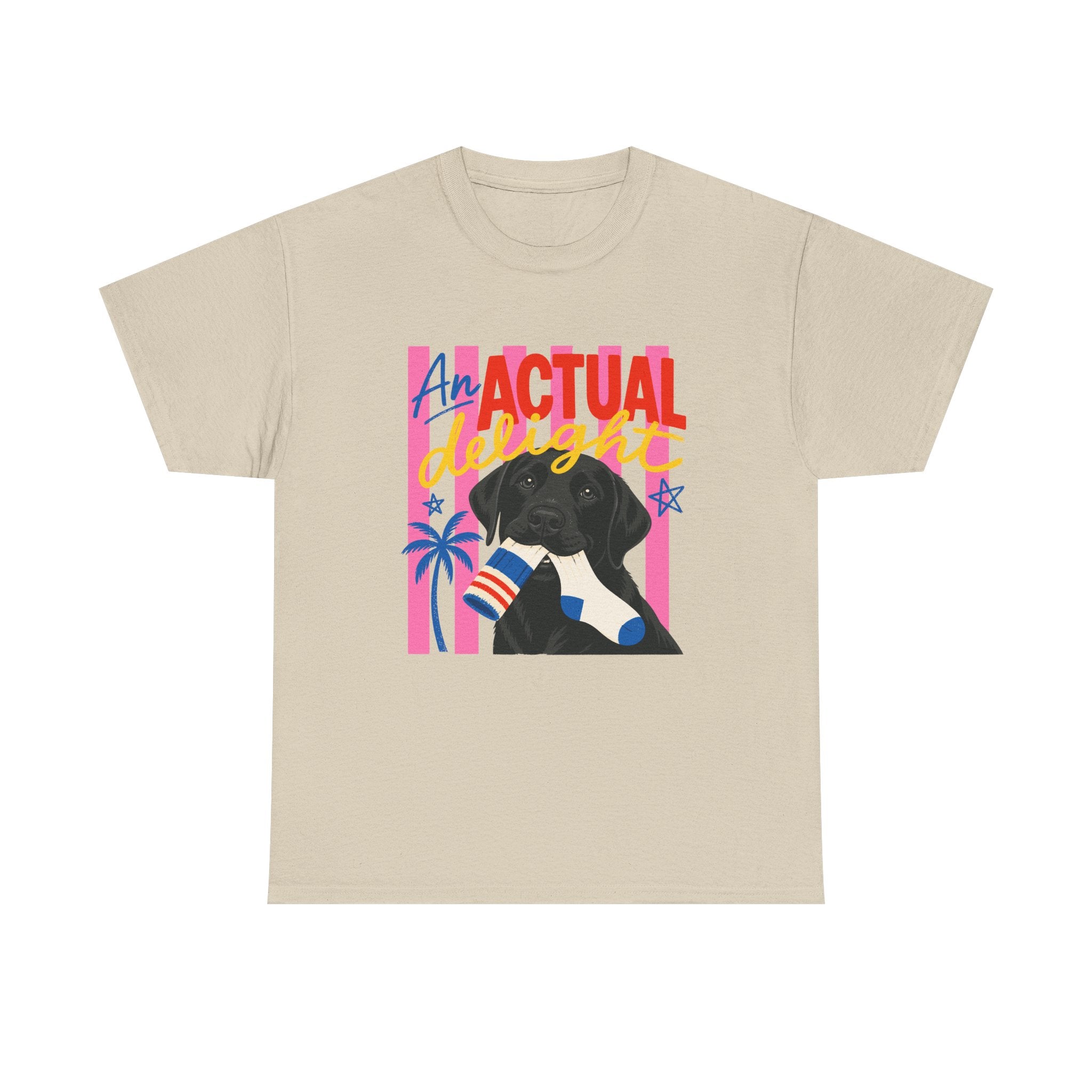 An Actual Delight Lab Pup Graphic T-Shirt