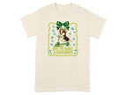 T-shirt with a corgi riding a scooter and the text "OFF TO HAVE A CRASHOUT".
