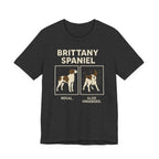 Brittany Spaniel Regal. Also Unhinged. Tee