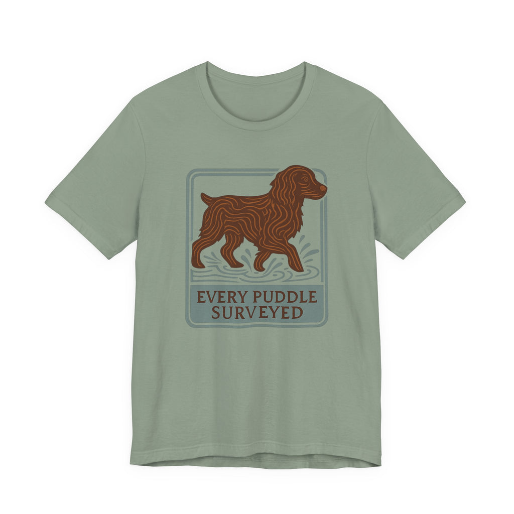 Boykin Spaniel Every Puddle Surveyed Tee