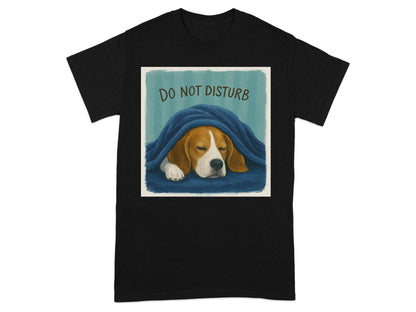 Do Not Disturb Sleeping Dog Beagle Printed T-shirt product