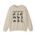 The Schnauzer Mood Chart Sweatshirt in Sand