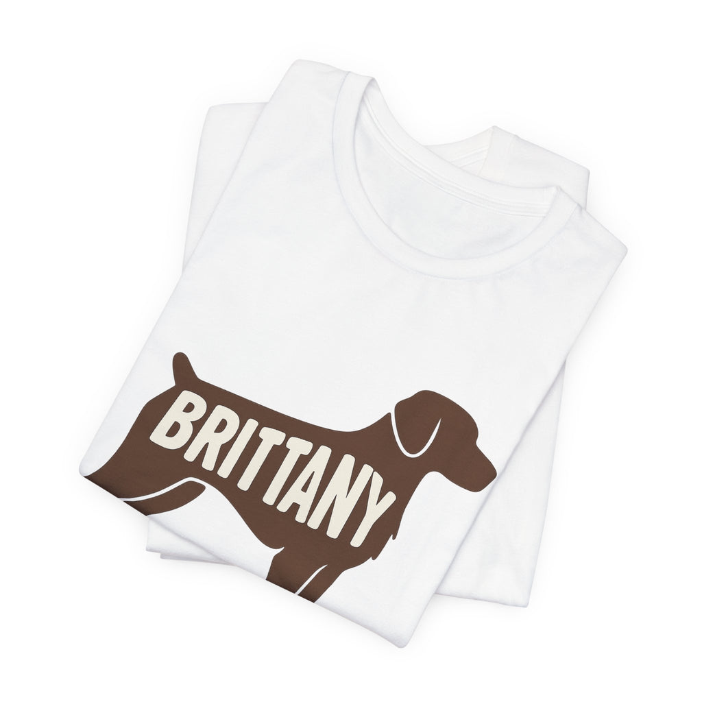 Brittany Spaniel Silhouette Tee
