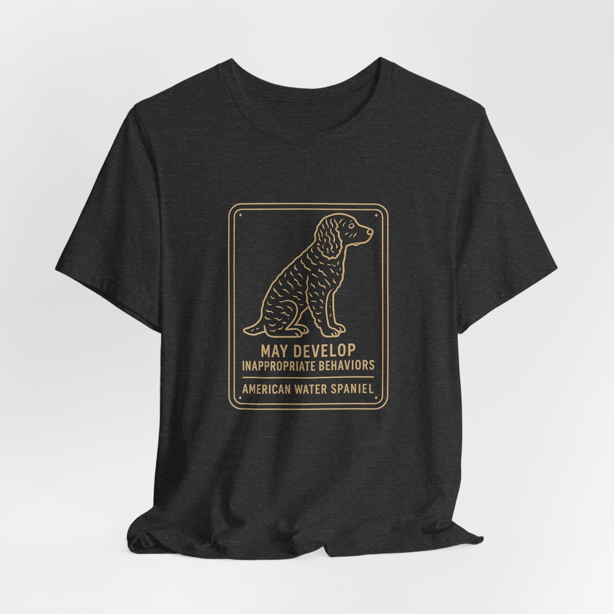 American Water Spaniel May Develop Inappropriate Behaviors Tee