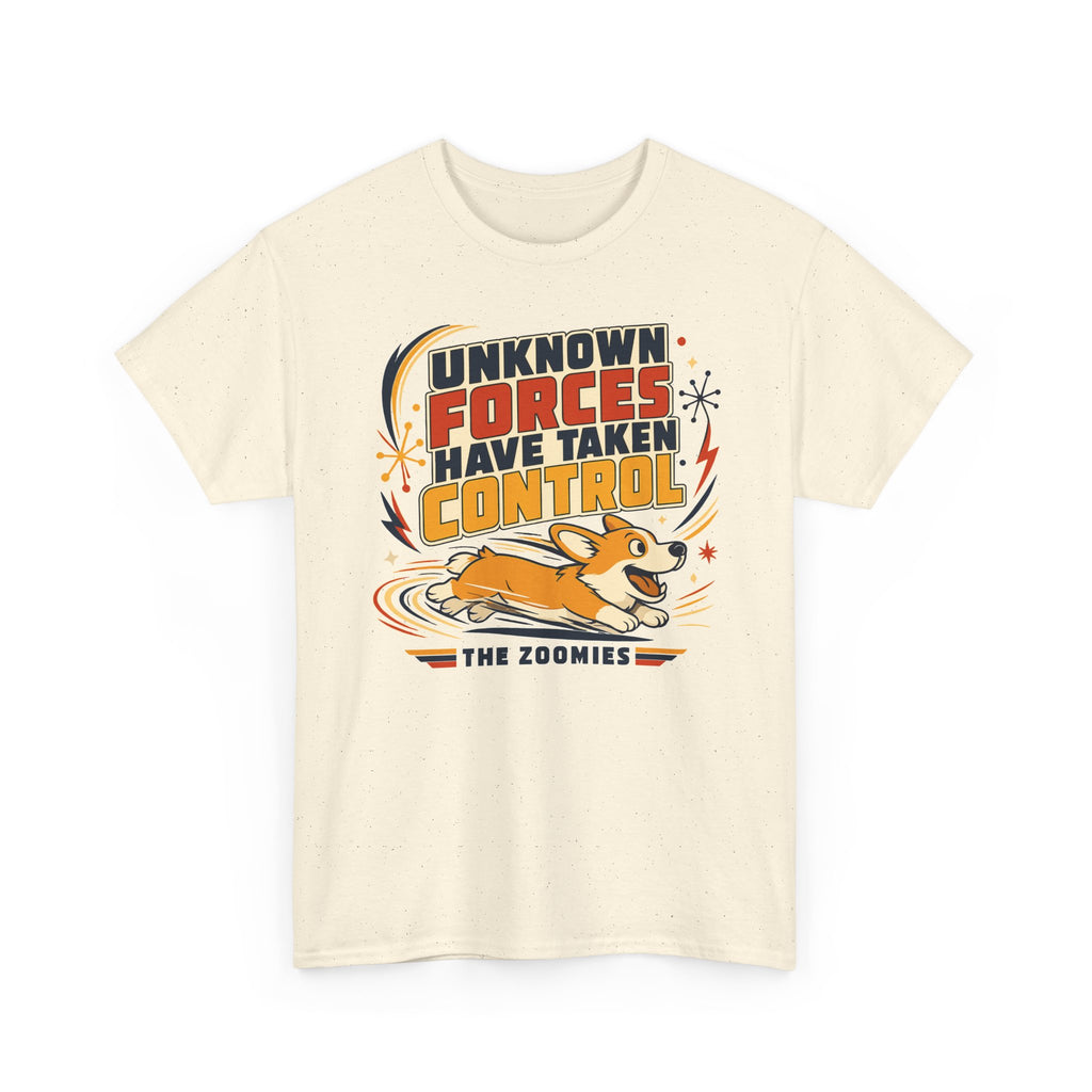 The Zoomies Control Corgi Graphic T-shirt