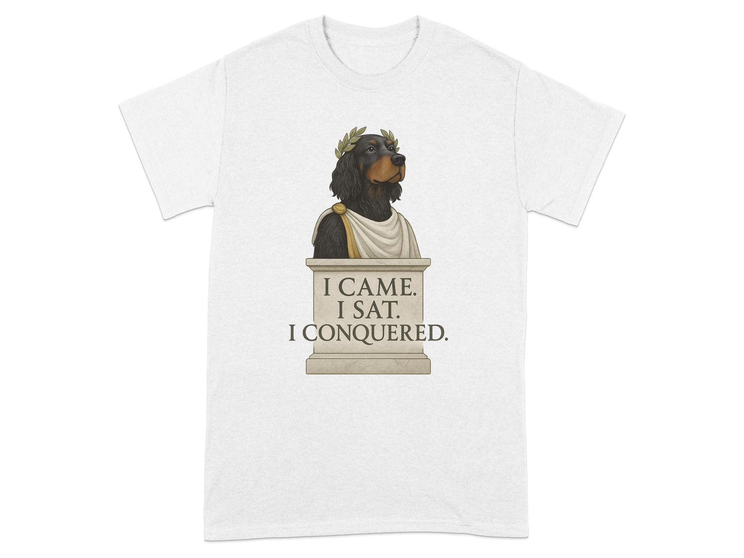 I Came I Sat I Conquered Dog Statue T-Shirt product