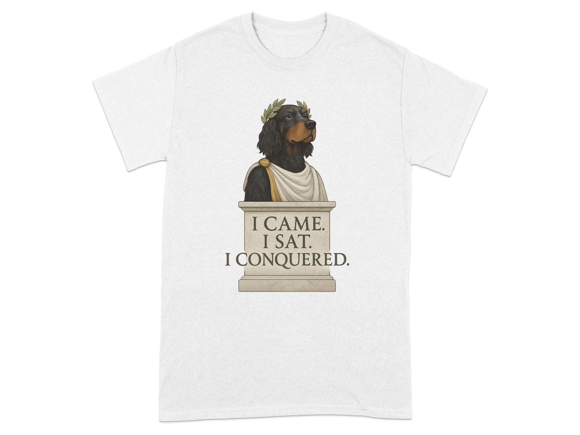 I Came I Sat I Conquered Dog Statue T-Shirt product