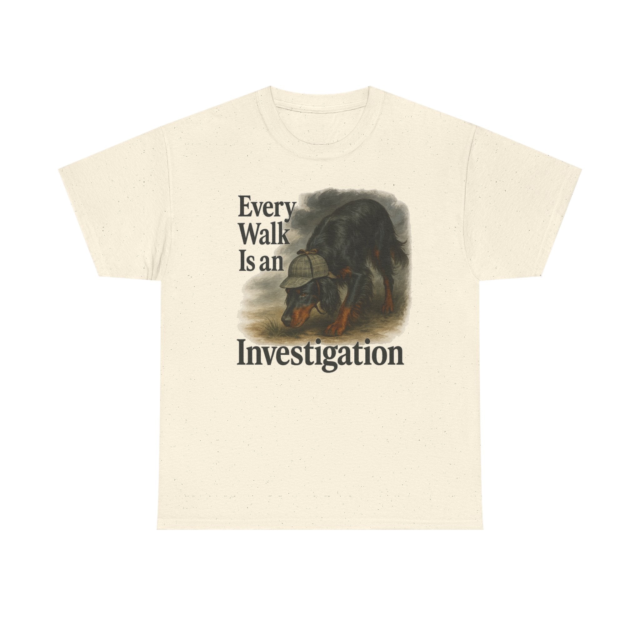 The Canine Investigator Gordon Setter T-Shirt