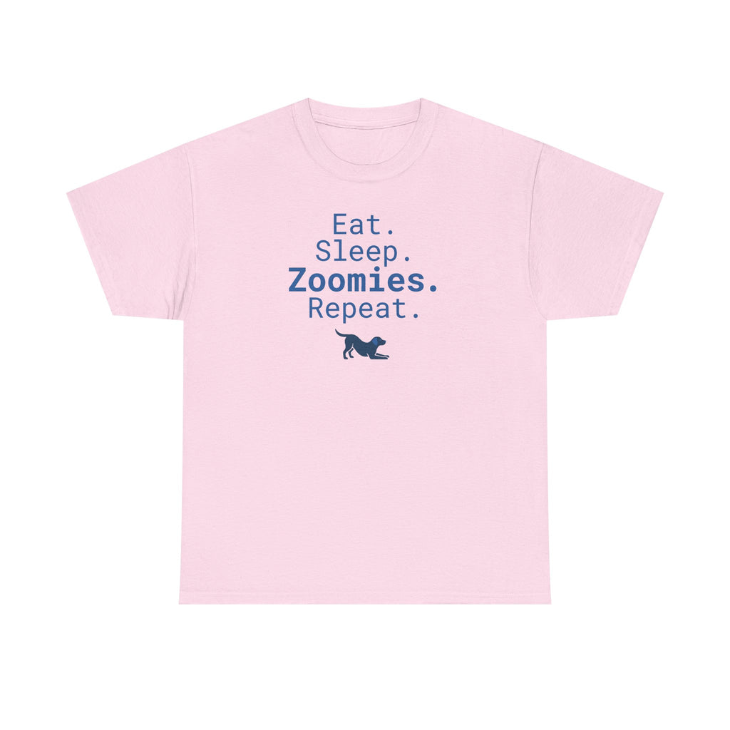 Zoomies Life: Playful Pup Graphic T-Shirt