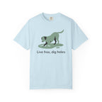 Live free dig holes design T-shirt