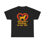 My Heart Belongs To My Lab T-Shirt
