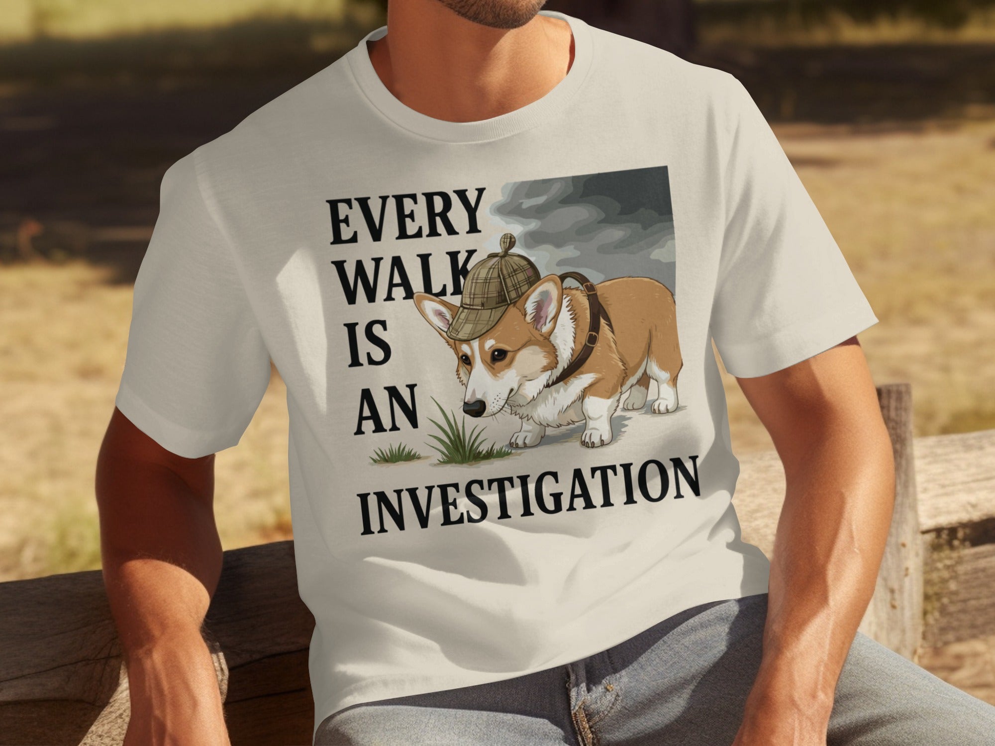 Every Walk Is An Investigation Dog Lovers T-Shirt